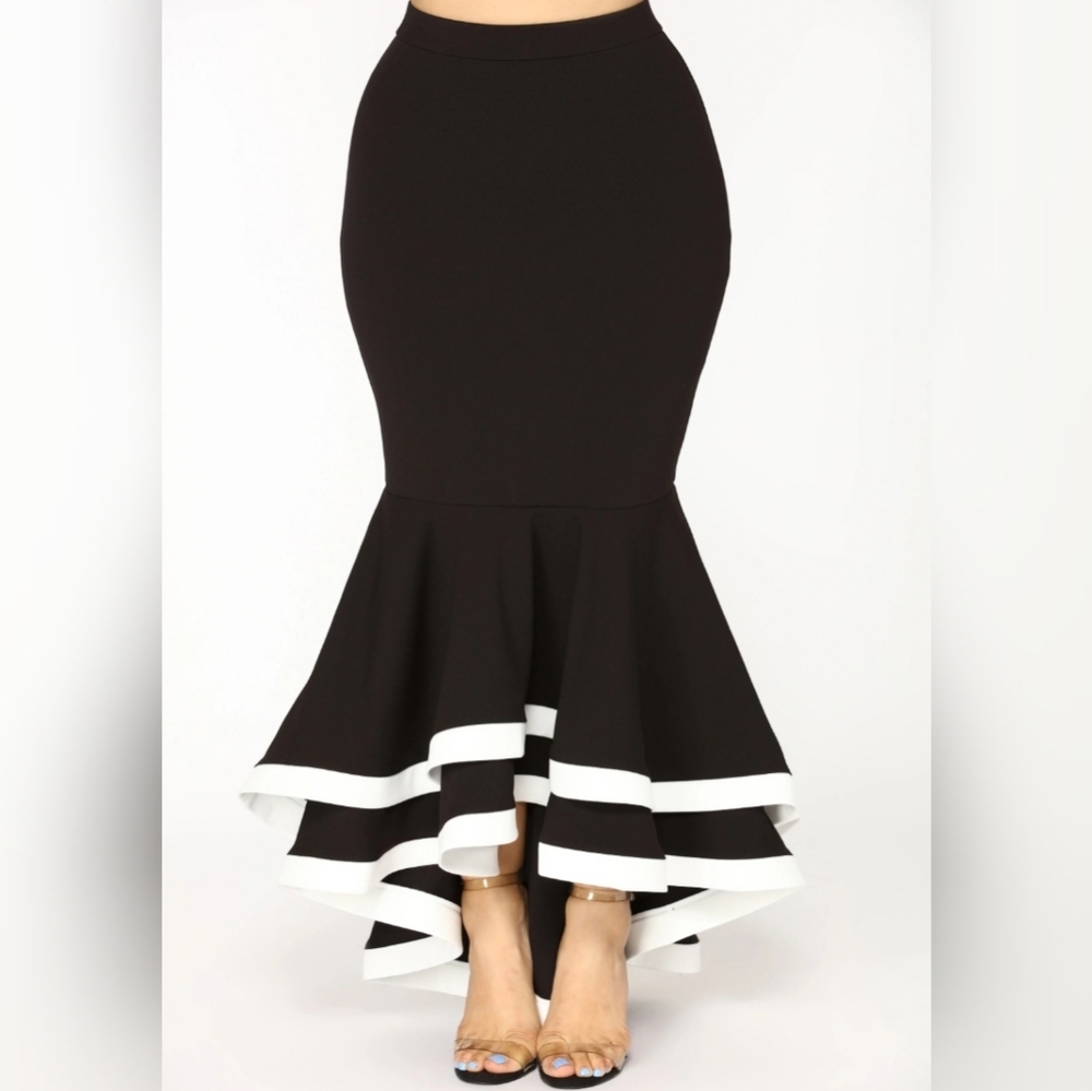Maxi Ruffle Skirt